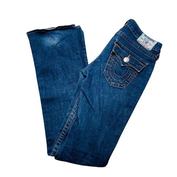 True Religion Hi-Rise Boot cut Jeans. - Picture 3 of 7
